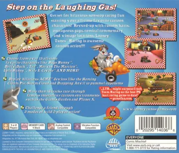 Looney Tunes Racing (US) box cover back